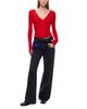 Pinko Pinko Sibilo Wool Rib Knit Cardigan - 2