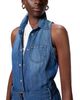 Pinko Pinko Sleeveless Denim Jumpsuit - 3