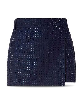 Pinko Pinko Soave Embellished Mini Skirt