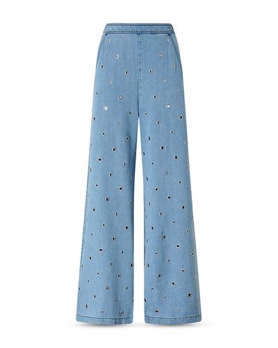 Pinko Pinko Stiratrici Chambray Pants