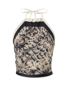 Pinko Pinko Synchro Twill Halter Top