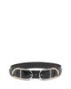 Pinko Pinko Women's Double Buckle Leather Belt - 1