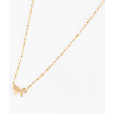 Pip Pop Pip Pop Bow Pendant Necklace