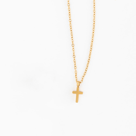 Pip Pop Pip Pop Cross Pendant Necklace