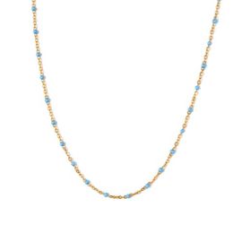 Pip Pop Pip Pop Enamel Bead Necklace
