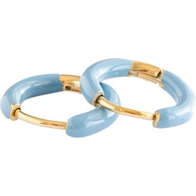 Pip Pop Pip Pop Enamel Hoop Hypoallergenic Earrings