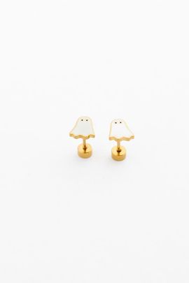 Pip Pop Pip Pop Ghost Stud Earrings