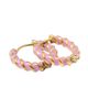 Pip Pop Pip Pop Girls' Braided Hoop Earring - 1