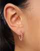 Pip Pop Pip Pop Girls' Braided Hoop Earring - 2
