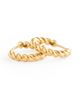 Pip Pop Pip Pop Girls' Braided Hoop Hypoallergenic Earrings - 1
