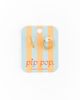 Pip Pop Pip Pop Girls' Braided Hoop Hypoallergenic Earrings - 3