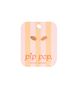 Pip Pop Pip Pop Girls' Candy Flatback Stud Hypoallergenic Earrings - 3