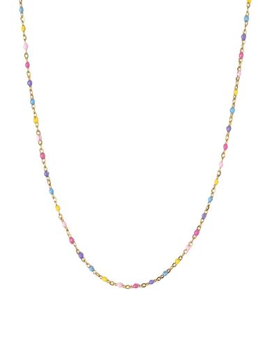Pip Pop Pip Pop Girl's Enamel Bead Necklace