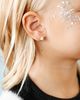 Pip Pop Pip Pop Girls' Ghost Flatback Stud Hypoallergenic Earrings - 2