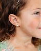 Pip Pop Pip Pop Girls' Heart Stack Flatback Stud Hypoallergenic Earrings - 2