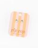 Pip Pop Pip Pop Girls' Heart Stack Flatback Stud Hypoallergenic Earrings - 3