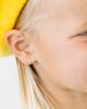 Pip Pop Pip Pop Girls' Mini Star Flatback Stud Hypoallergenic Earrings - 2
