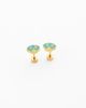 Pip Pop Pip Pop Girls' Sugar Skull Flatback Stud Hypoallergenic Earrings - 1