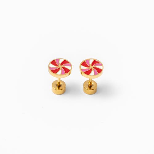 Pip Pop Pip Pop Peppermint Stud Earrings