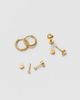 Pip Pop Pip Pop Tiny Stack Earring Set - 1
