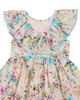 Pippa & Julie Pippa & Julie Floral Print Flutter Sleeve Dress - 3