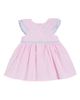 Pippa & Julie Pippa & Julie Gingham Flutter Sleeve Cotton Party Dress with Bloomers - 2