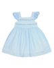Pippa & Julie Pippa & Julie Kids' Chambray Flutter Sleeve Dress - 1