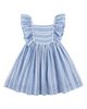 Pippa & Julie Pippa & Julie Kids' Chambray Stripe Dress - 1