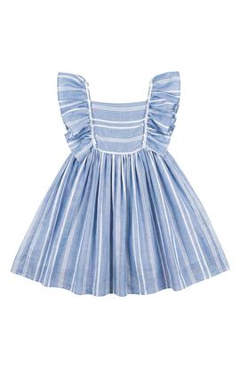 Pippa & Julie Pippa & Julie Kids' Chambray Stripe Dress