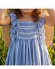 Pippa & Julie Pippa & Julie Kids' Chambray Stripe Dress - 5