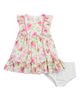 Pippa & Julie Pippa & Julie Kids' Daphne Floral Ruffle Trim Dress - 1
