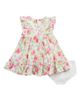 Pippa & Julie Pippa & Julie Kids' Daphne Floral Ruffle Trim Dress - 2