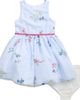 Pippa & Julie Pippa & Julie Kids' Embroidered Floral Stripe Dress & Bloomers - 1