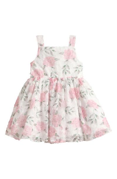 Pippa & Julie Pippa & Julie Kids' Emily Print Soutache Party Dress