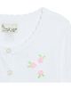 Pippa & Julie Pippa & Julie Kids' Floral Appliqué Cotton Cardigan - 3