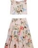 Pippa & Julie Pippa & Julie Kids' Floral Clip Dot Crop Cotton Top & Maxi Skirt Set - 2