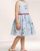 Pippa & Julie Pippa & Julie Kids' Floral Embroidered Stripe Party Dress - 3