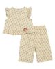 Pippa & Julie Pippa & Julie Kids' Floral Gauze Top & Wide Leg Pants Set - 1