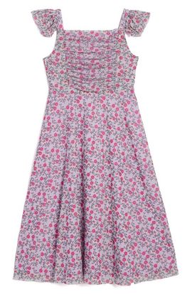 Pippa & Julie Pippa & Julie Kids' Floral Mesh Dress