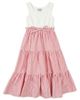 Pippa & Julie Pippa & Julie Kids' Mixed Media Rib & Seersucker Party Dress - 1
