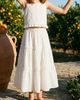 Pippa & Julie Pippa & Julie Kids' Polka Dot Tank & Maxi Skirt Set - 2