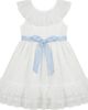 Pippa & Julie Pippa & Julie Kids' Ruth Clip Dot Chiffon Dress - 1