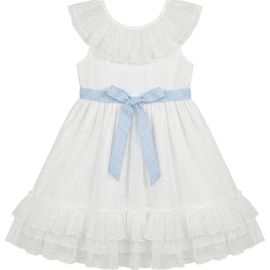 Pippa & Julie Pippa & Julie Kids' Ruth Clip Dot Chiffon Dress