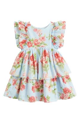Pippa & Julie Pippa & Julie Kids' Rylie Rose Ruffle Cotton Party Dress