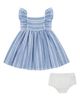 Pippa & Julie Pippa & Julie Kids' Terrie Stripe Chambray Dress - 1