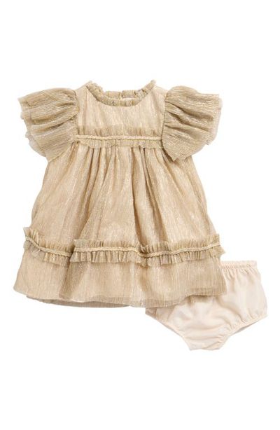 Pippa & Julie Pippa & Julie Remy Sparkle Mesh Dress & Bloomers
