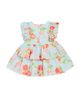 Pippa & Julie Pippa & Julie Rose Print Dress & Bloomers Set - 2