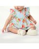 Pippa & Julie Pippa & Julie Rose Print Dress & Bloomers Set - 4