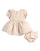 Pippa & Julie Pippa & Julie Shae Sparkle Embroidered Dress with Bloomers - 1