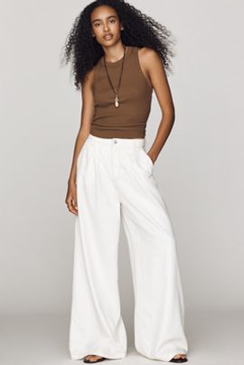Pistola Delphia High-Rise Wide-Leg Jeans